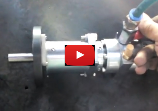 Compact Geared Air Motors